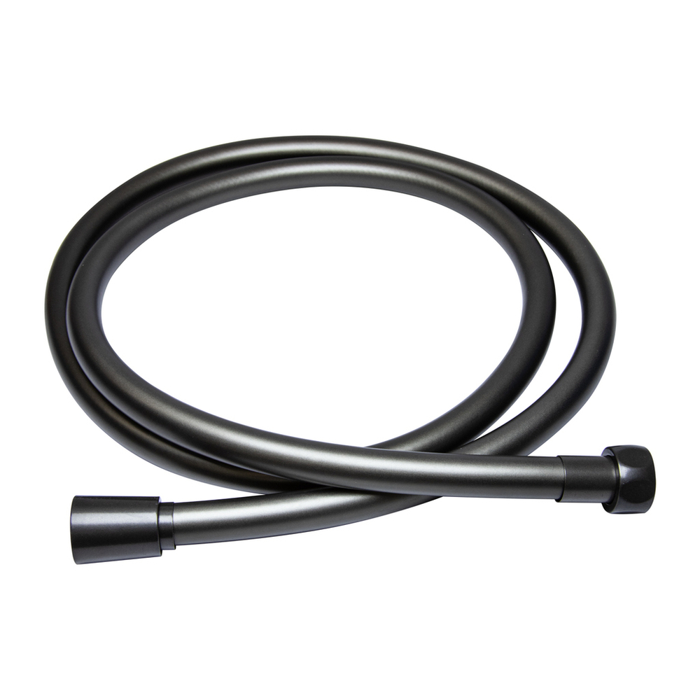 Шланг душевой 150 см имп/кон, силиконовый ГРАФИТ MIXLINE MIX-7-150 ЛЮКС (блистер)