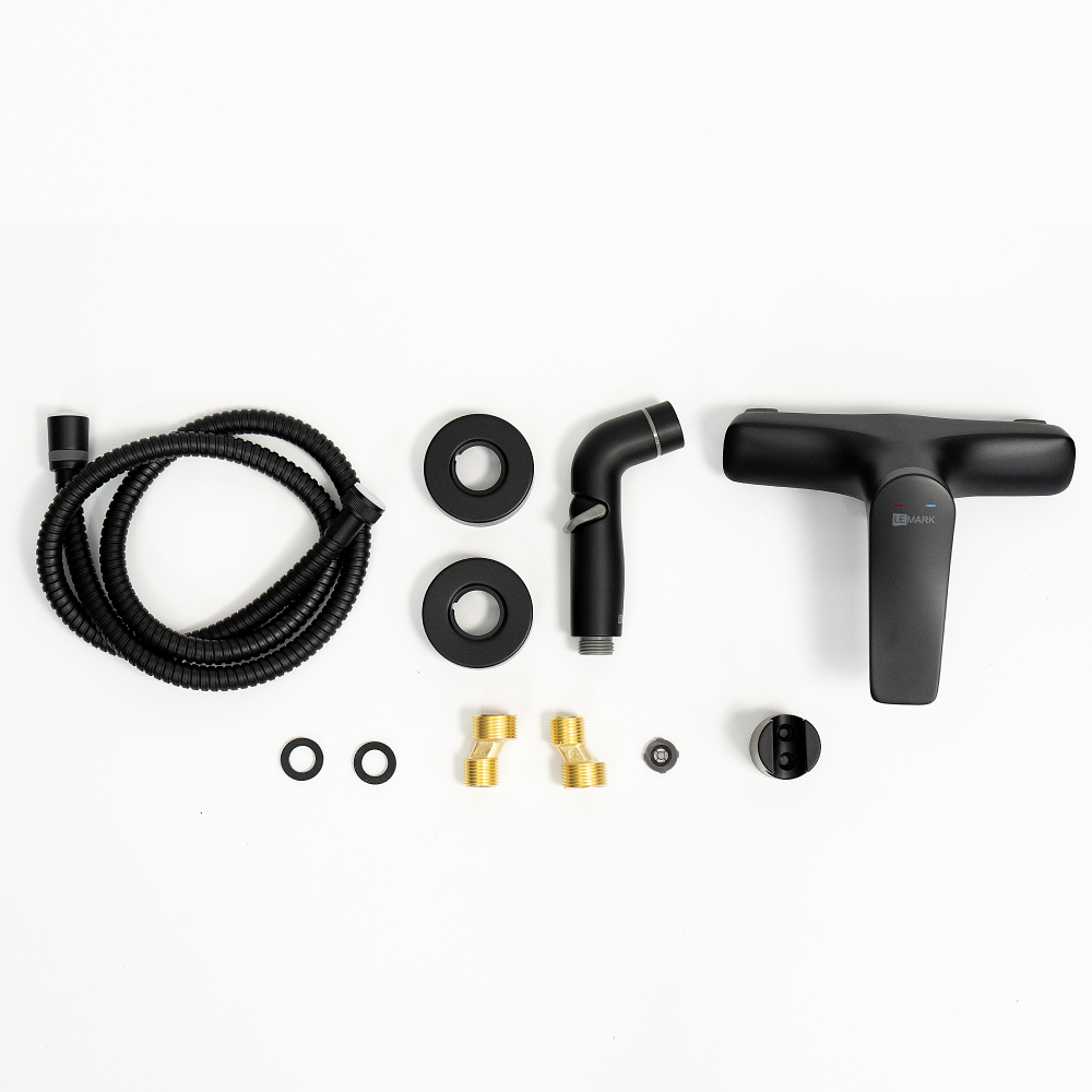 СМЕСИТЕЛЬ С ГИГИЕНИЧЕСКИМ ДУШЕМ  LM3718BL BRONX