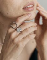 Кольцо-перевертыш Зеркало гармония