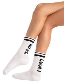 Теннисные носки Lucky in Love Core Crew 2P - White