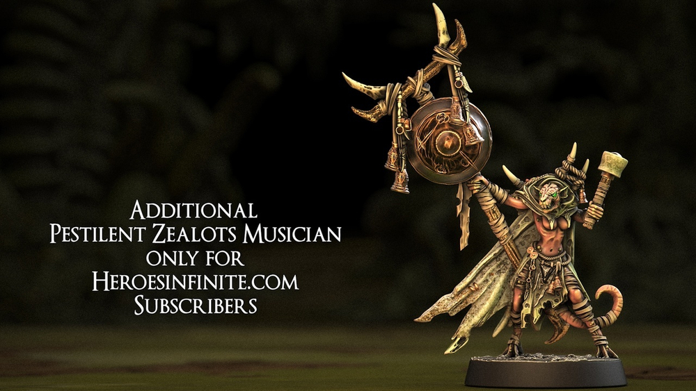 Skaven Pestilent Zealot Musican