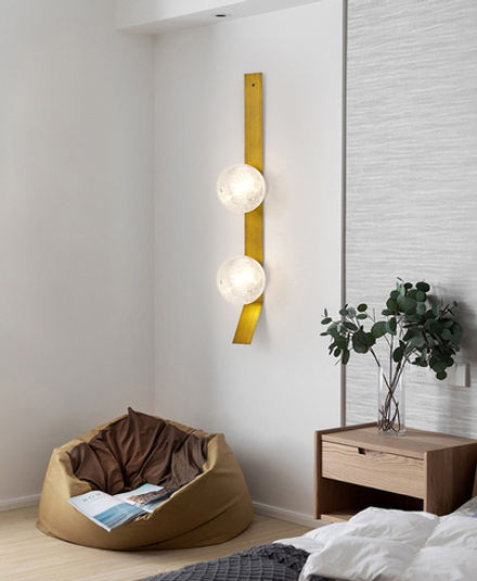 Wall design lamp Fizi Single by Articolo Lighting (2 lampshade )