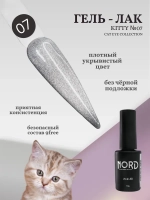 Гель лак магнитный Kitty №07 кошачий глаз 8мл