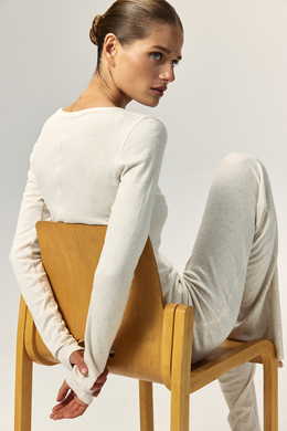 Лонгслив CELIA Бежевый меланж