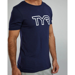 Футболка мужская TYR MEN'S ULTRASOFT LIGHTWEIGHT BIG LOGO