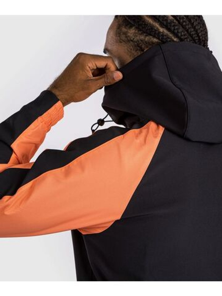 Ветровка спортивная Venum Laser 3.0 Black/Orange