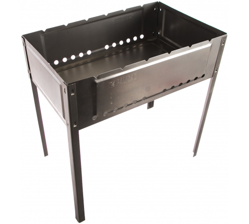 69544 Мангал облегченный с ребрами жесткости 500х300х500мм  Palisad---