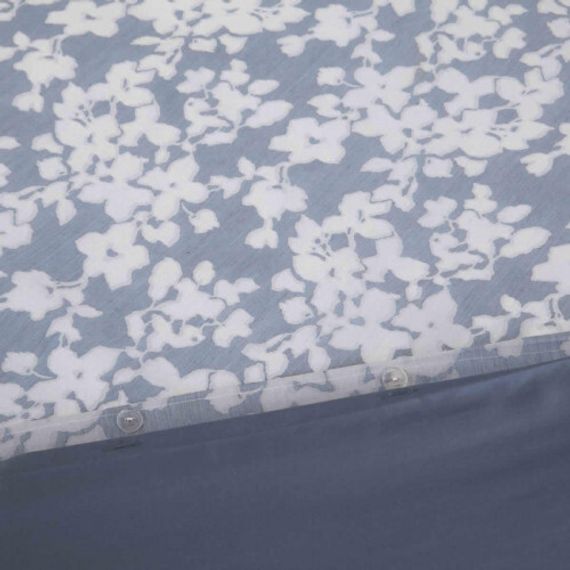 Постельное белье JACQUARD PRINTEMPS голубой  жаккард deluxe TIVOLYO HOME Турция