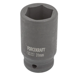 Головка ударная глубокая 3/4'', 31мм (6гр.) FORCEKRAFT FK-46510031