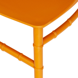 Стул CHAVARI (mod. 101) пластик, 40.5 х 49 х 88.5 см, Golden (Золотой)  (Комплект из 2 шт.)