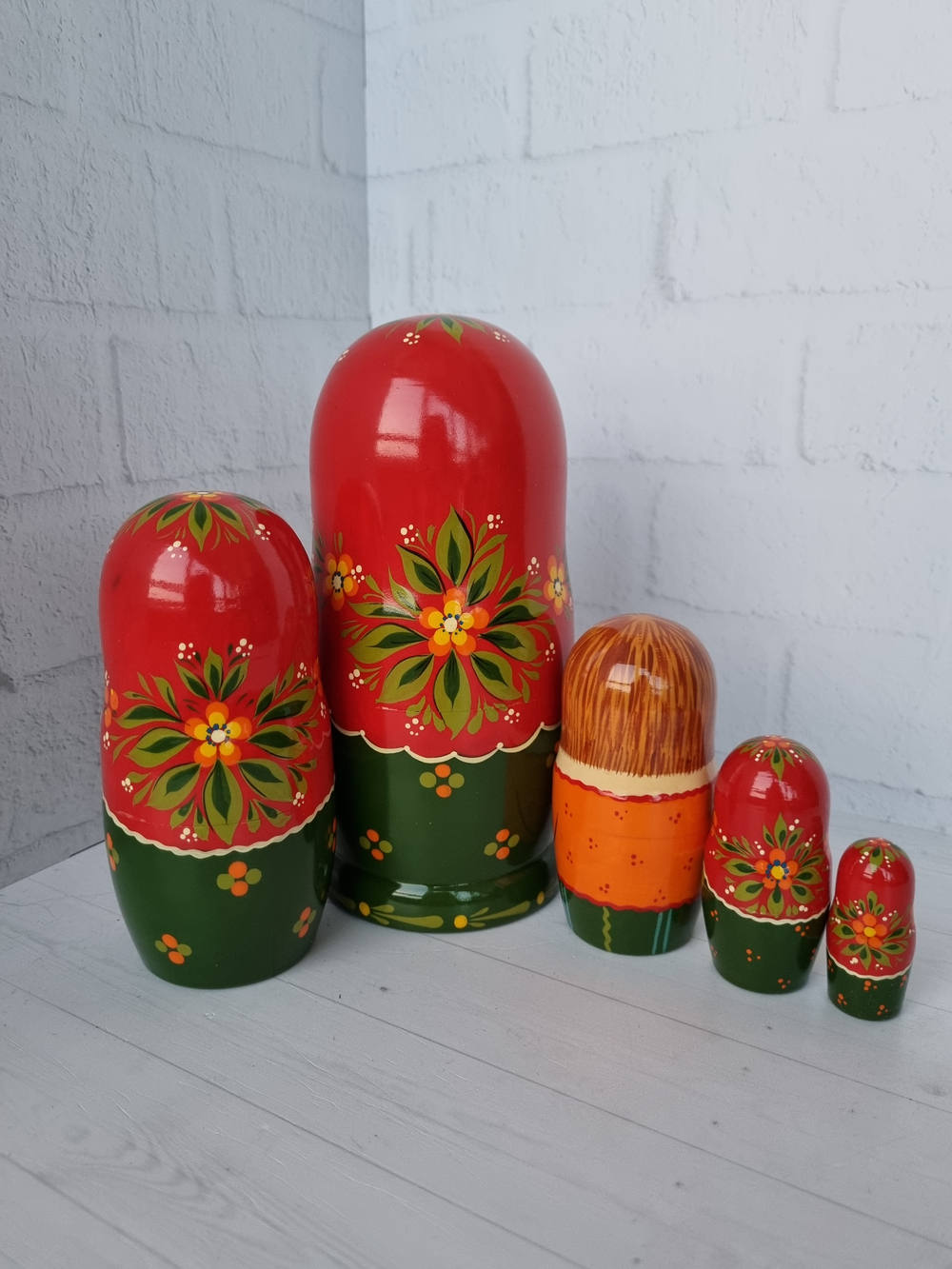 Матрешка "с курочкой" традиция 5мест