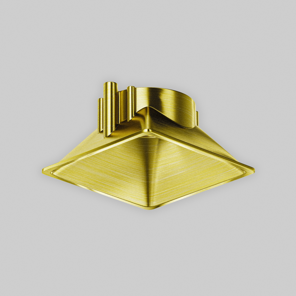 Декоративная рамка отражатель Alfa LED Maytoni Ring8-10W-SQ-BS