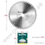 KRAFTOOL Optima 300х32мм 48Т, диск пильный по дереву