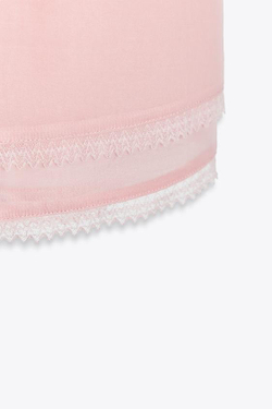 ZARA ЮБКА МИДИ ОРГАНЗА, РОЗОВЫЙ