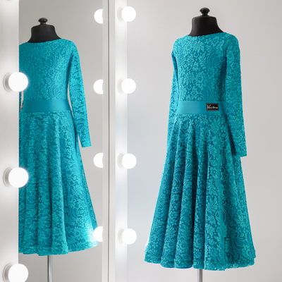 Gracia 7-01-02-A | Рейтинговое платье для спортивных бальных танцев | Vasileva Dance