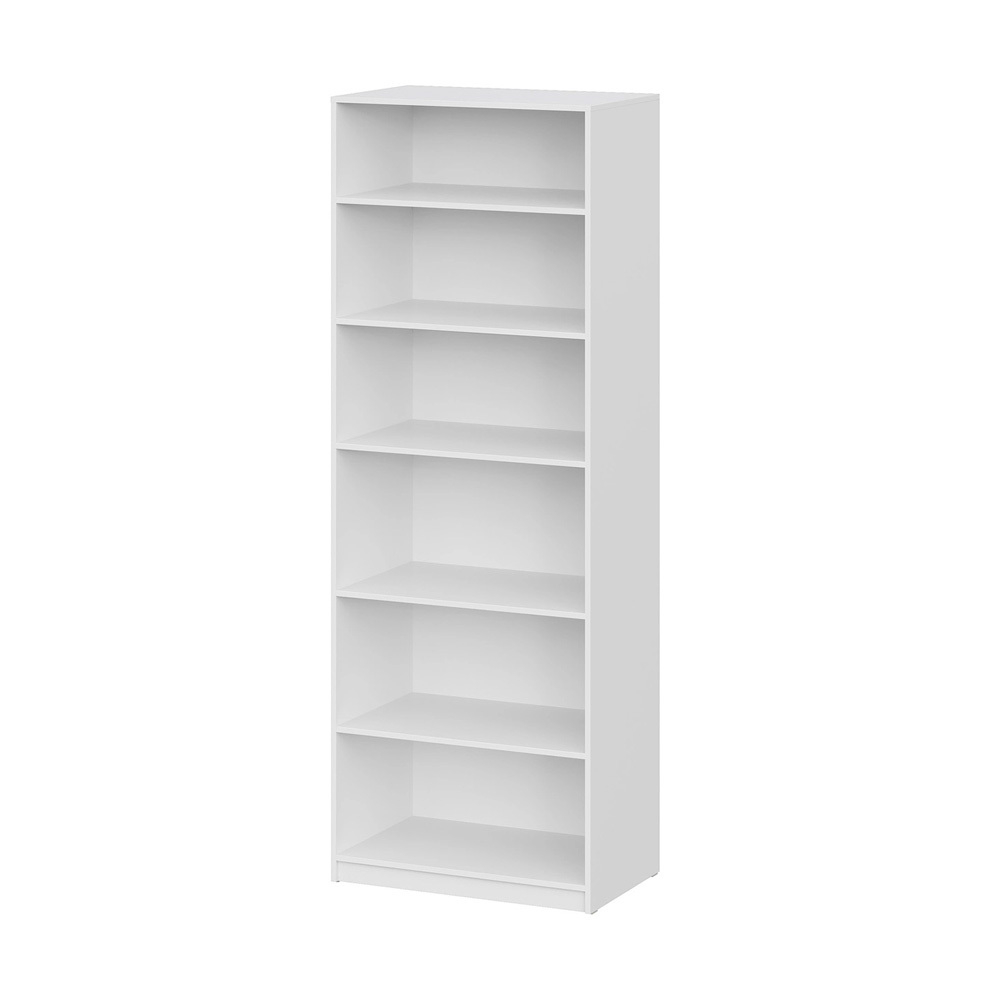 Шкаф распашной с наполнением (5 полок) ШК 5 (800), Белый