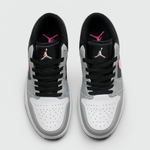 кроссовки Air Jordan 1 Low Grey Black Wmns