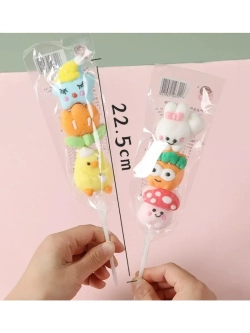 Воздушный зефир маршмеллоу на палочке 35 г * 24 шт