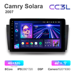 Teyes CC3L 9"для Toyota Camry Solara 2007