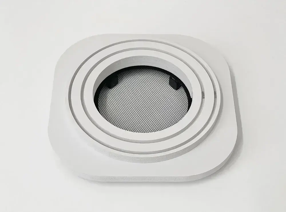 Теневой диффузор вентиляционный без клапана D150 mm