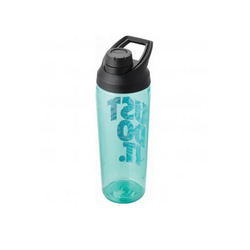 Спортивная бутылка для воды Nike Tr Hypercharge Chug Bottle 24 Oz,бирюзовый, 710 мл