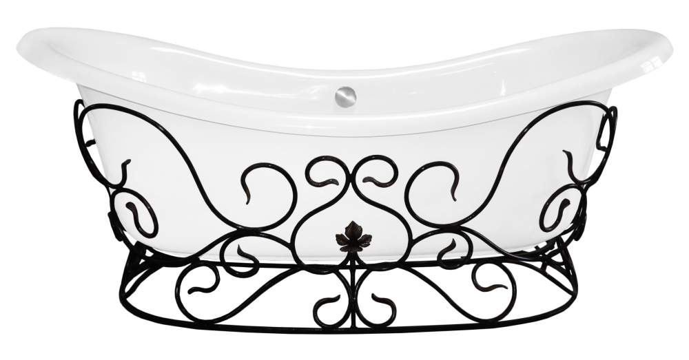 Ванна из литьевого мрамора Castone Корсика 190x86