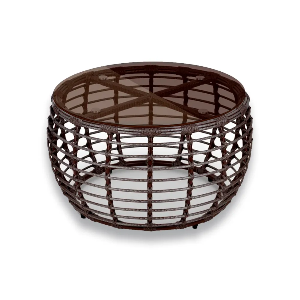 Стол ЛОТУС D780 Шоколад металлик