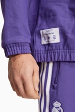 Кофта adidas Real Madrid 24/25 Terrace Icons Drill - фиолетовый