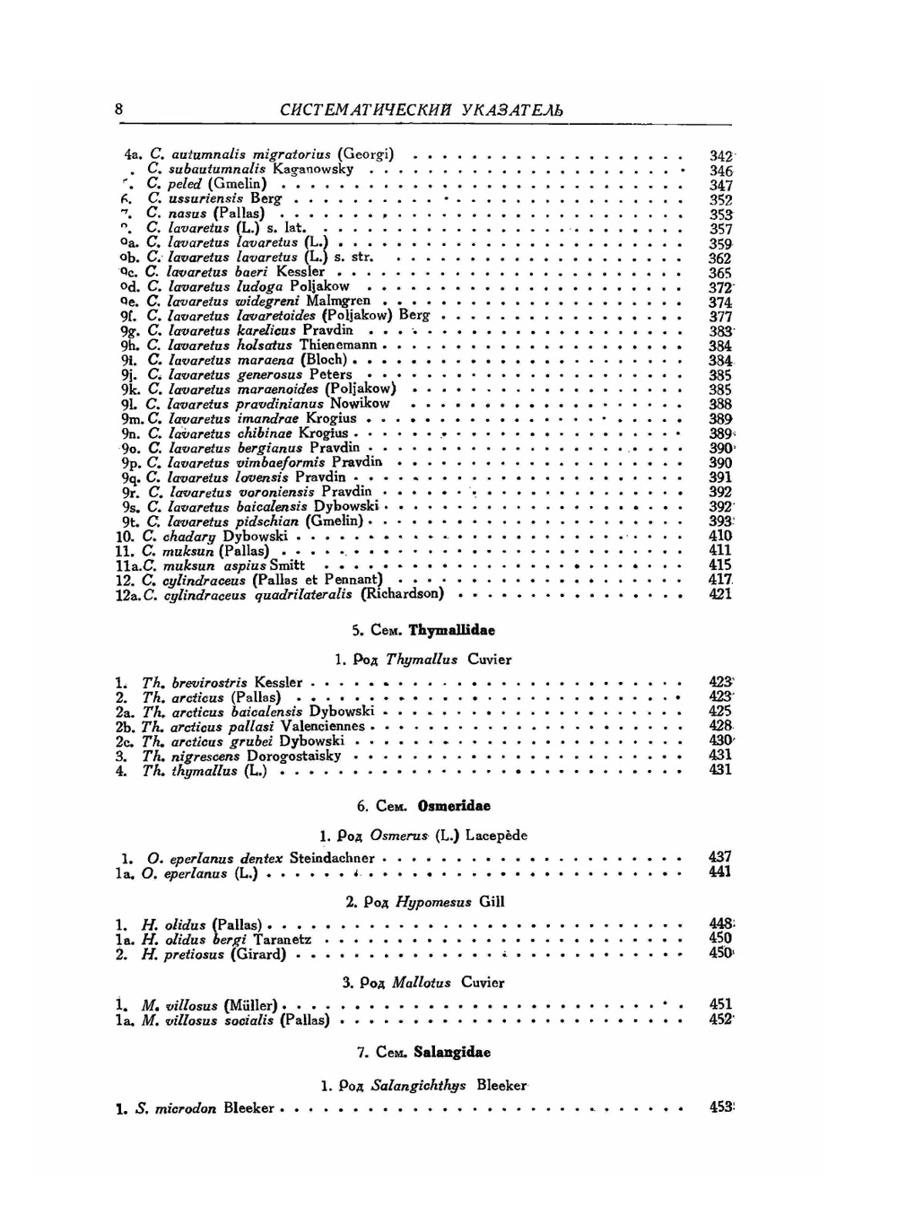 Определители по фауне СССР. Часть 1. Petromyzon - Esox | Л. Берг