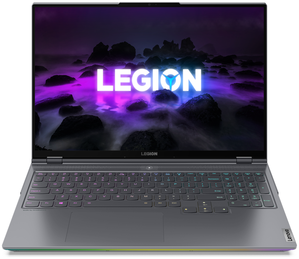 Ноутбук Lenovo Legion 7 16ACHg6 (82N6001LRK) 16"/AMD Ryzen 9 5900HX/RAM 32GB/SSD 1TB/NVIDIA RTX 3080 16GB/2560*1600/IPS/DOS/Подсветка кл-ры: RGB/черный. Состояние: B1
