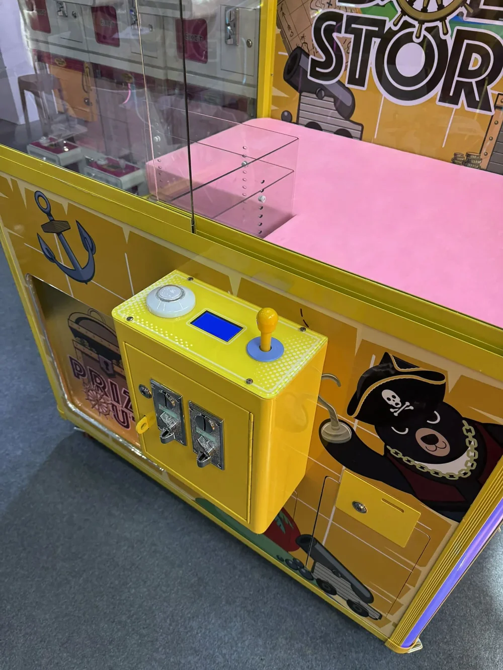 Призовой автомат кран-машина «Мишка Пират»