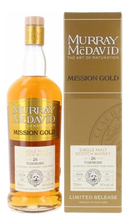 Виски Murray McDavid, Mission Gold Tormore 26 Years Old, 0.7 л