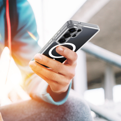 Прозрачный чехол с MagSafe для Samsung Galaxy S26 Ultra, серия Clin Mag Series от Dux Ducis