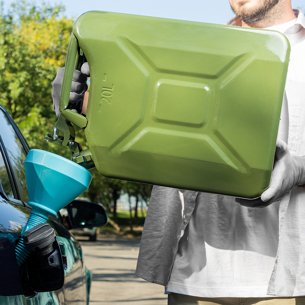 Канистра для ГСМ, металлическая, 20 литров Stels