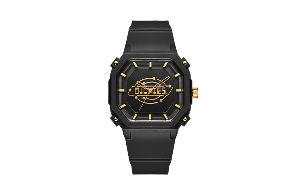 Dickies Wrist Watch Quartz Movement Plastic Strap 43mm White Dial Unisex