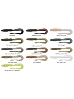 Приманка силиконовая Keitech Mad Wag Mini 2.5" #101 Green Pumpkin PP., 3 упаковки по 12 штук