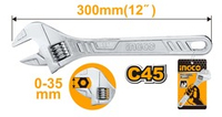 Разводной ключ 300х35 мм INGCO HADW131122