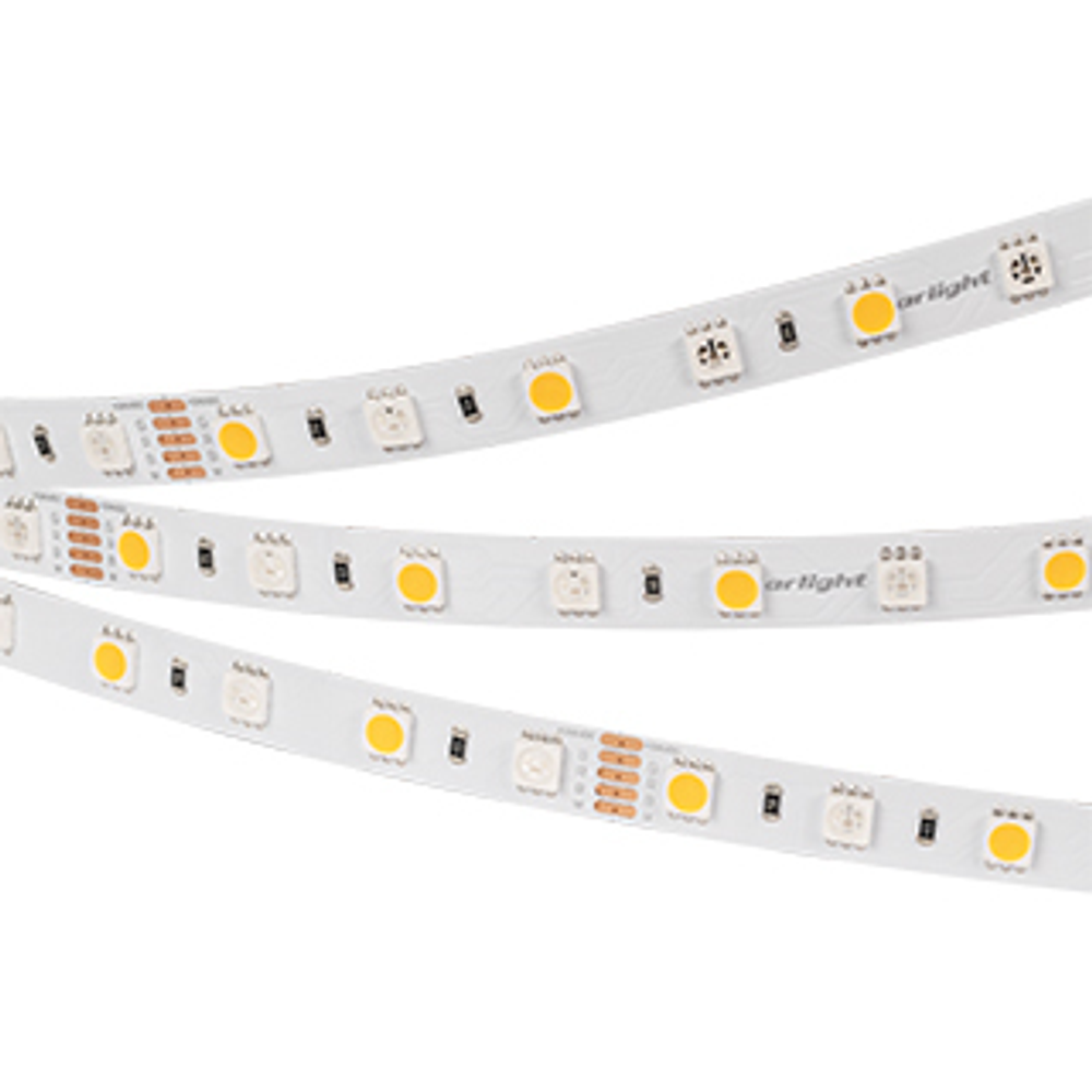 ARLT_018327_2 Светодиодная лента RT-B60-10mm 24V RGBW-Warm (14.4 W/m, IP20, 5060, 5m) (Arlight, Открытый)