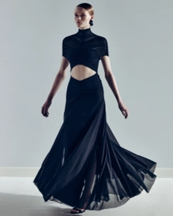 Платье из сетки