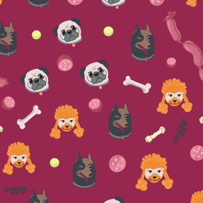 Собачки мордочки косточки