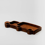 Деревянная менажница "Грузовик" из кедра