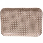 Поднос бамбуковый «Eco Life» 38,5*27см, цветы