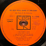 John Barry & His Orchestra ‎– The Great Movie Sounds Of John Barry (Англия 1966г.)