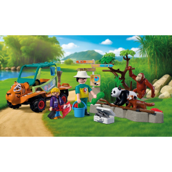 Playmobil - Animals & Friends - Смотритель животных с транспортным средством 72072