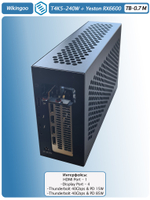 Внешняя видеокарта EGPU Wikingoo T4K5-240W, Yeston AMD Radeon RX 6600 8Gb. Thunderbolt 3/4.