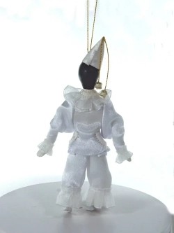 Кукла подвесная фарфоровая Пьеро