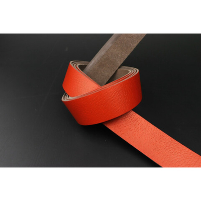 Ременная заготовка мандарин с лицевой отделкой + плита Терра