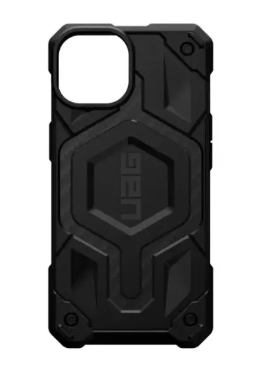 Чехол с поддержкой MAGSAFE Uag Monarch Pro для iPhone 14 6.1", цвет карбон (Carbon Fiber)