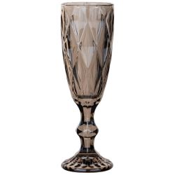 НАБОР БОКАЛОВ ДЛЯ ШАМПАНСКОГО "РОМБО" 6ШТ. 150МЛ. / В=20 СМ. (КОР=8НАБ.)