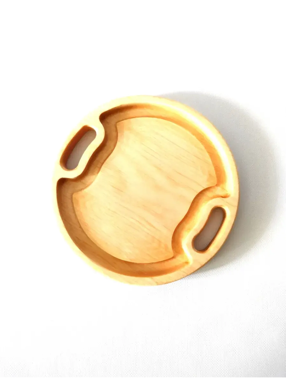 Поднос деревянный сервировочный из кедра для подач